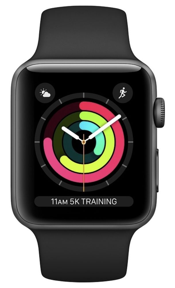 Смарт-часы Apple Watch Series 3 42 мм серый