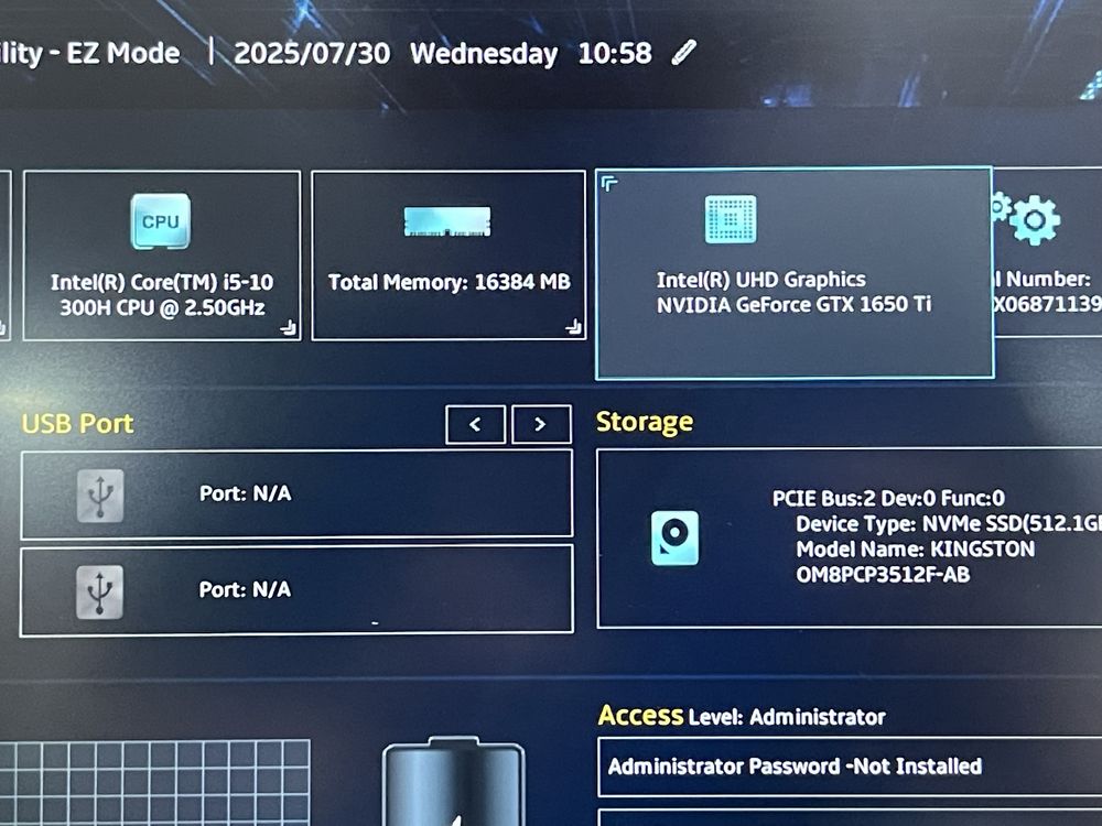 Игровой Ноутбук Asus TUF Gaming F15 Core i5-10|16Gb|SSD512Gb|GTX1650Ti