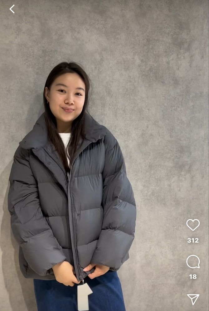 Uniqlo куртки коконы