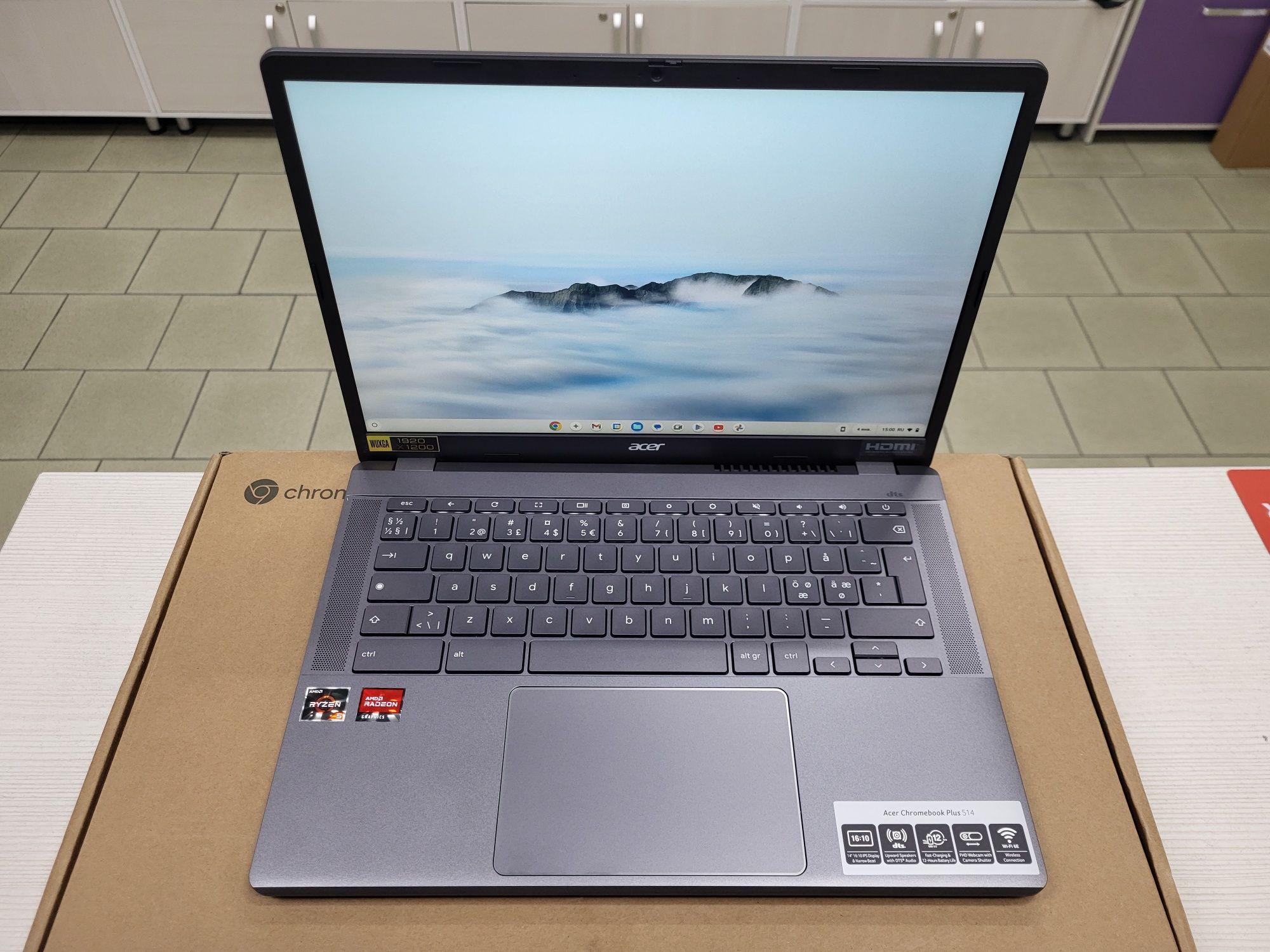 Новые Acer (Ryzen 5 7520C, 16 Gb DDR5, 256 Gb SSD)