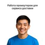 Промоутер сервиса доставки продуктов