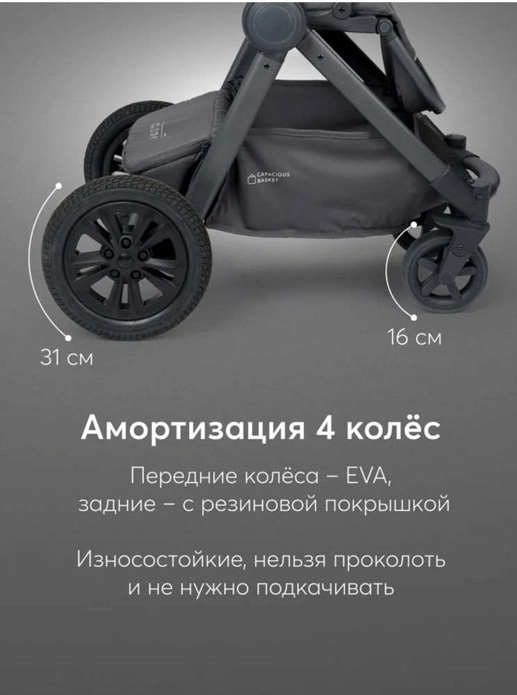 Продам коляску от бренда Happy Baby очень стильно  смотрится