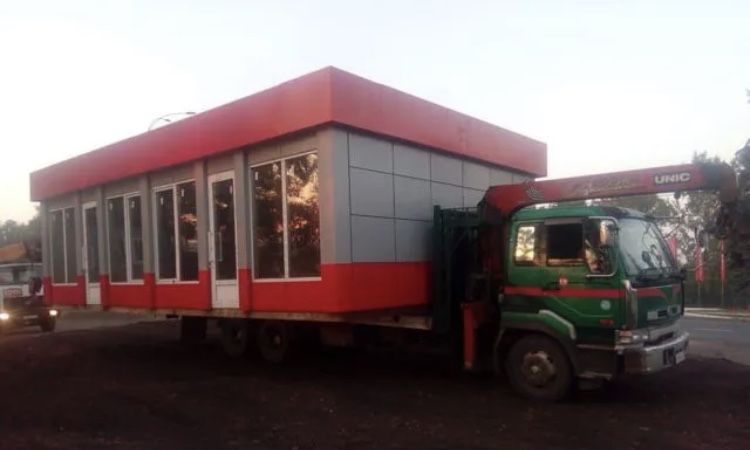 Строительство Павильон Блок Модуль Магазин Здание Аптека