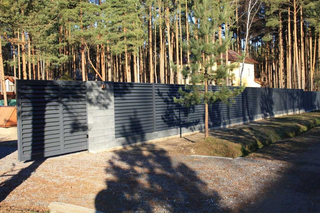 Жалюзи - Ламель для ворот и заборов — стиль, приватность и защита!