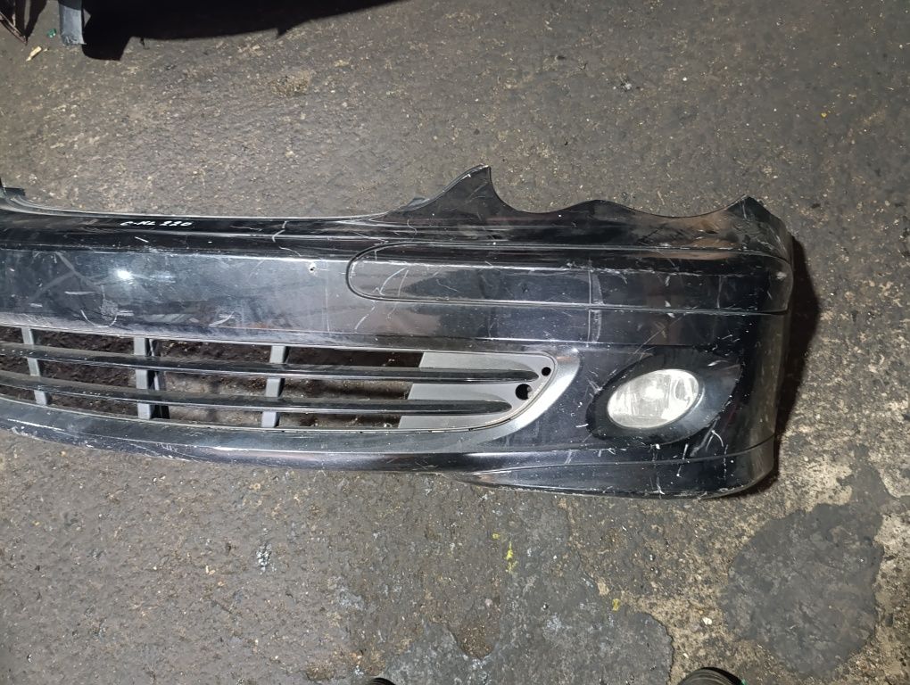 Бампер передний на Мерседес W203 рестайлинг