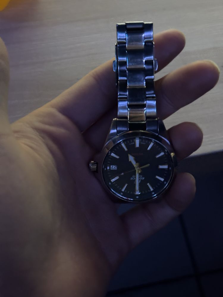 Часы ediface casio wr100m