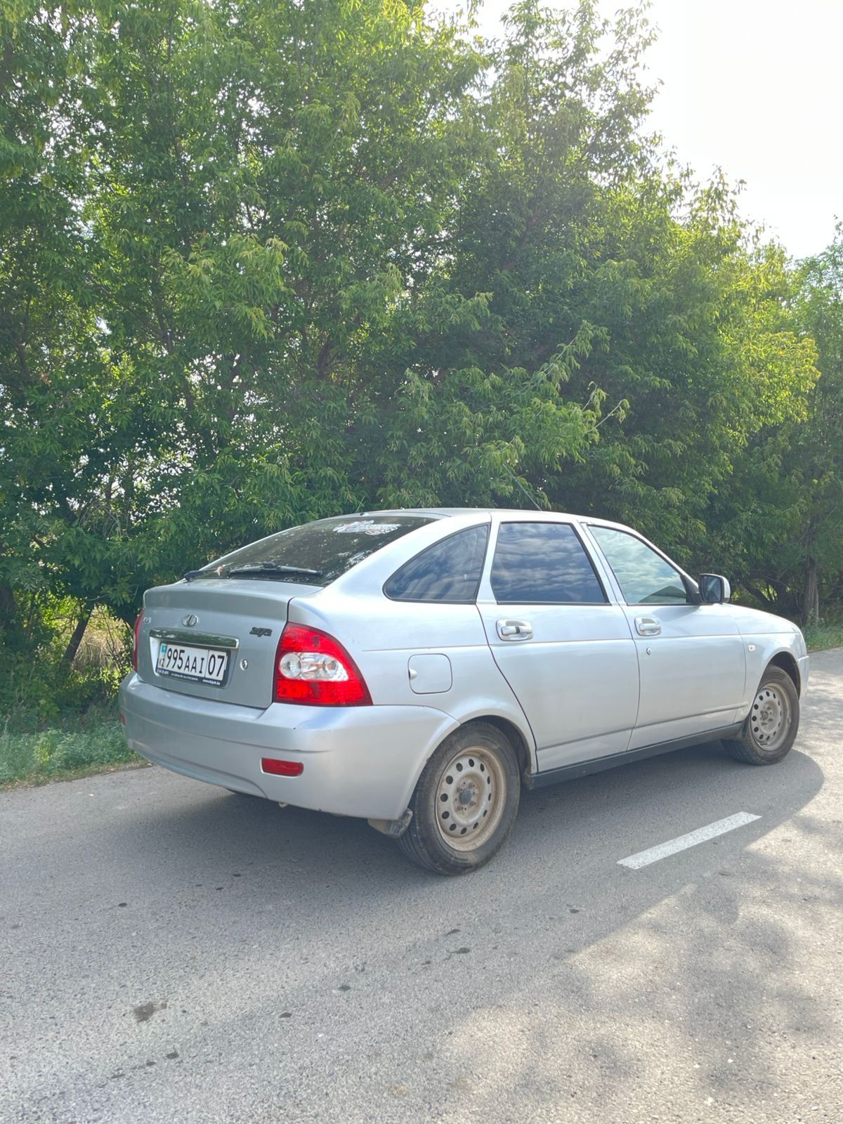 Приора хэтчбек на ходу