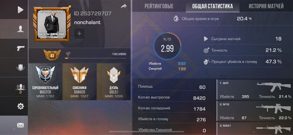 Продам аккаунт standoff 2 с мастером