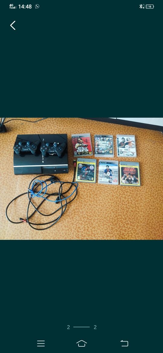 Продам игровую приставку PS 3