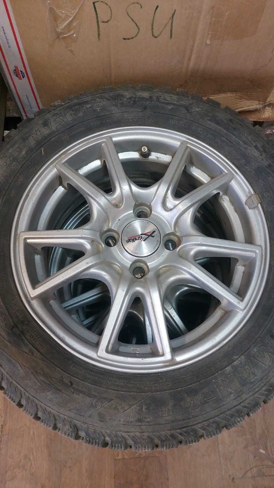зимняя резина с дисками 185/65 R14 (приора)