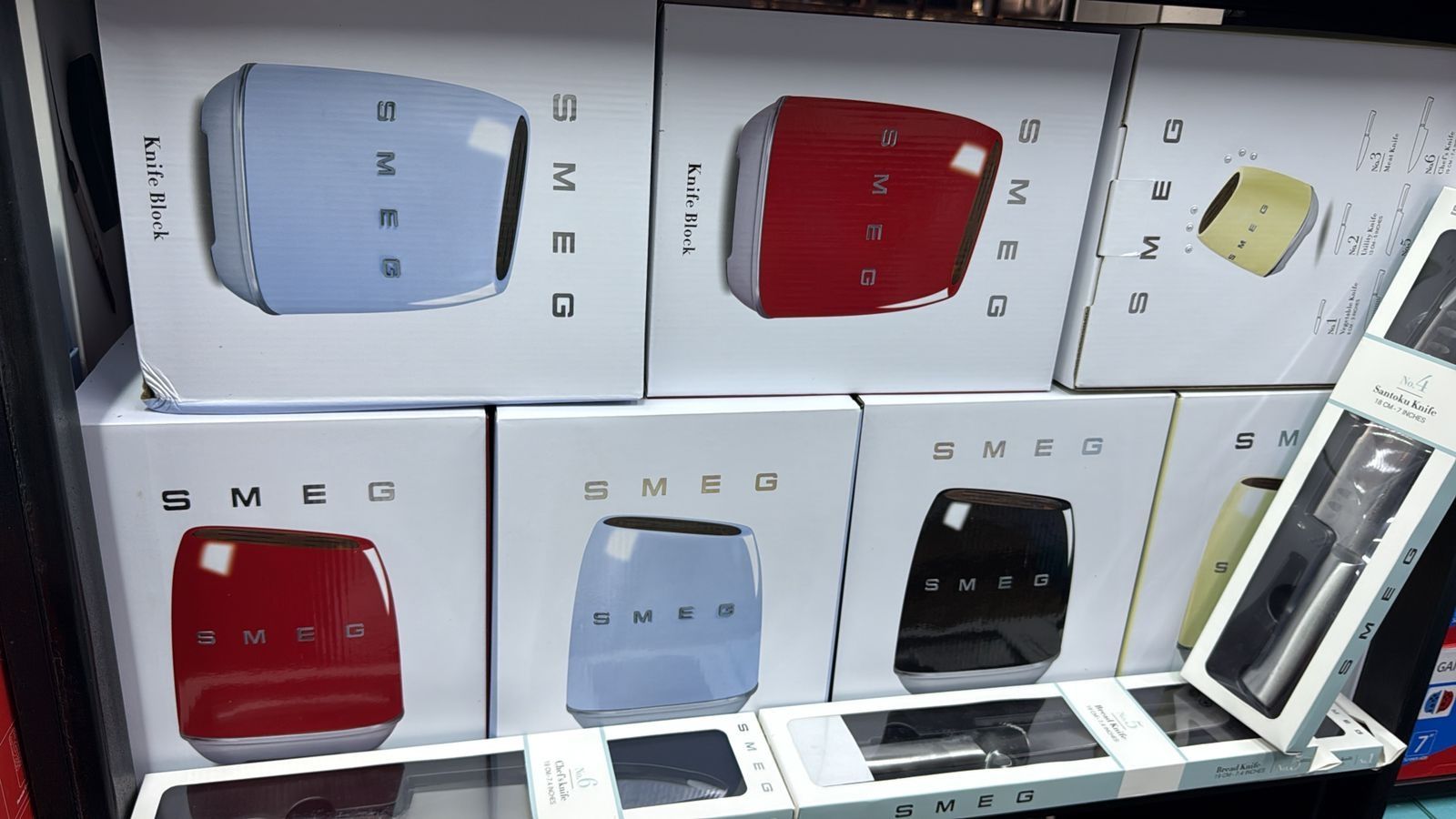 Smeg НАБОР ножей оригинал по низкой цене
