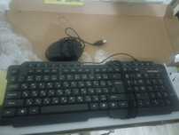 Продам клавиатуру и мышку Delux DLD-6075