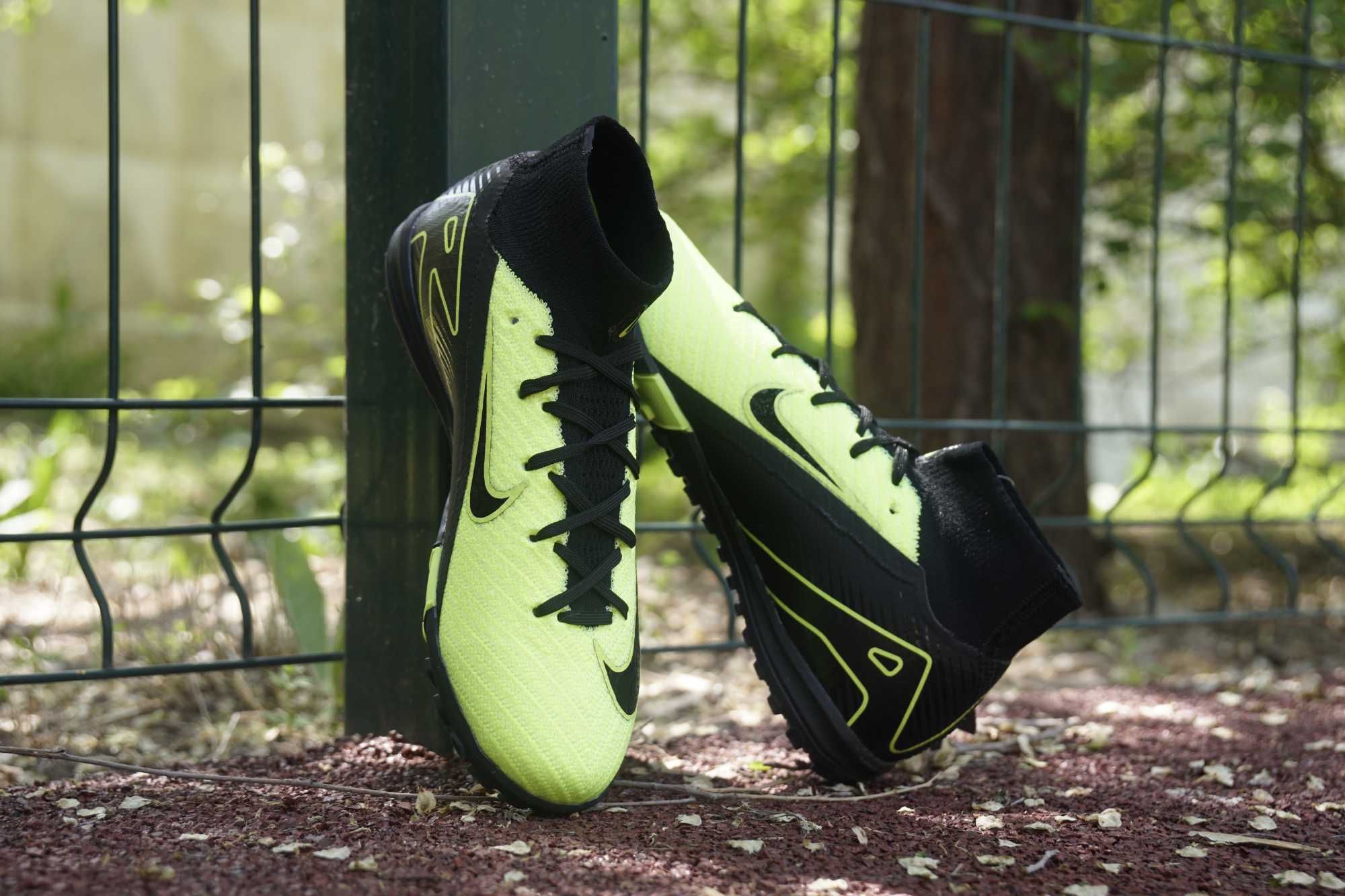 Nike Mercurial Air Zoom Mbappe Elite футбольные детские сороконожки