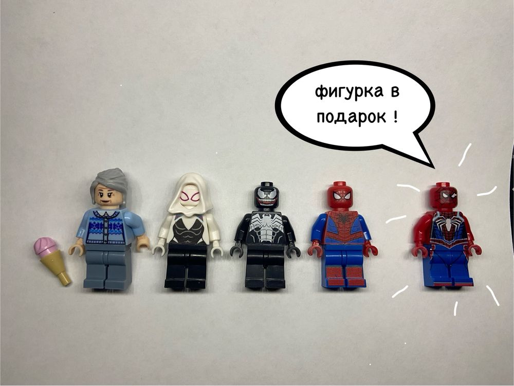 LEGO набор «человека паука с веномом меха»