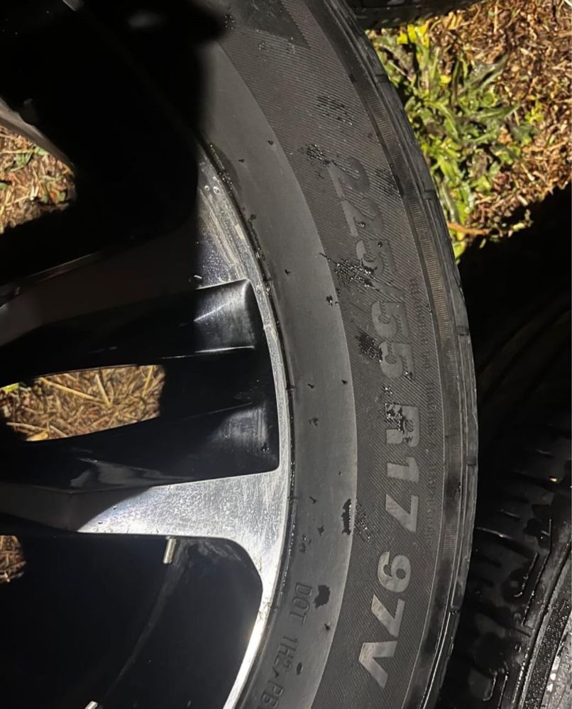 Продам титанки 225/55 R17