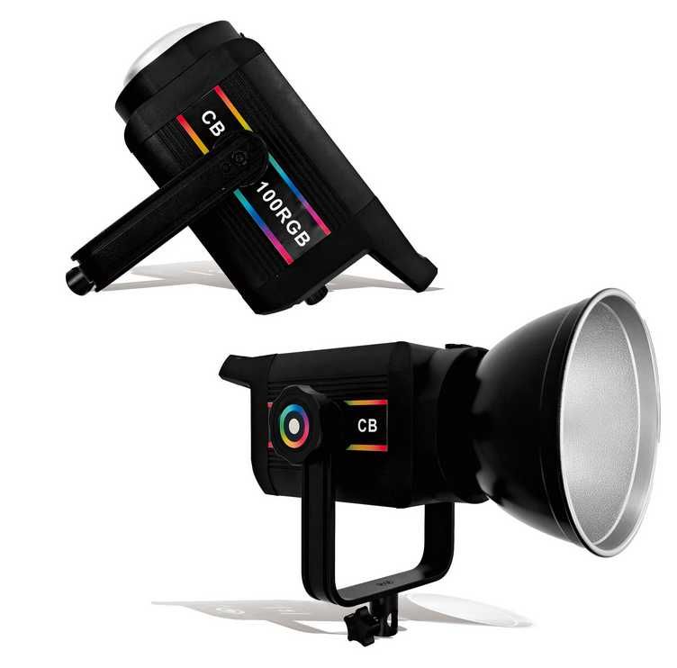 Постоянный  Студийный свет RGB (Разноцветный) 100Ватт