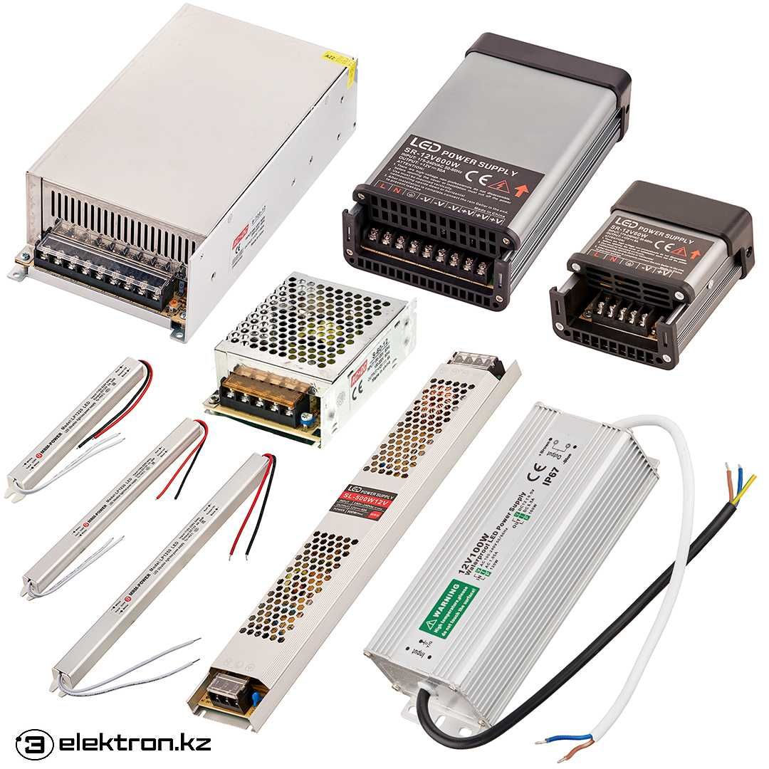 Адаптер,блок питания для LED светодиодной ленты 12-24V ампер купить