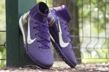 Nike Mercurial Air Zoom Mbappe Elite футбольные детские сороконожки