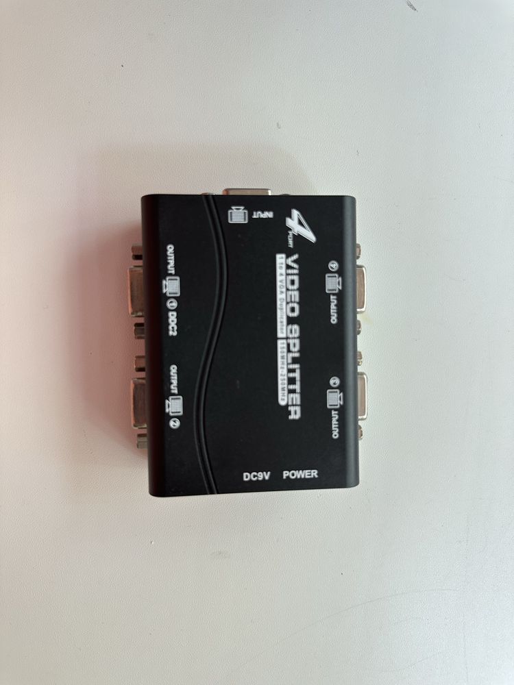 Разветвитель Splitter ViTi VSP4A (VGA, 4 ports, 250MHZ) вга