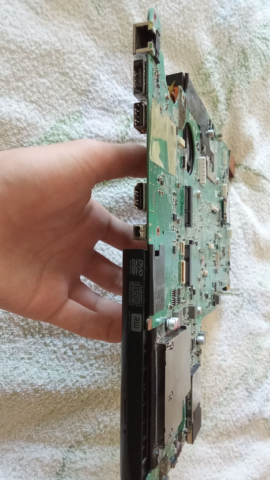 Материнская плата от ноутбука TOSHIBA P500