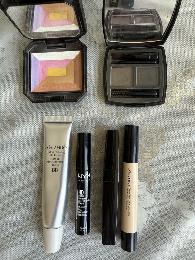 Декоративная косметика Chanel, Shiseido, Nyx