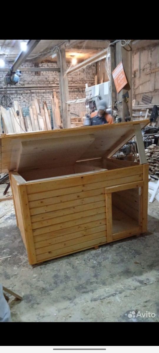 Утепленый будка для собак в Алмате Домик для собак на заказ