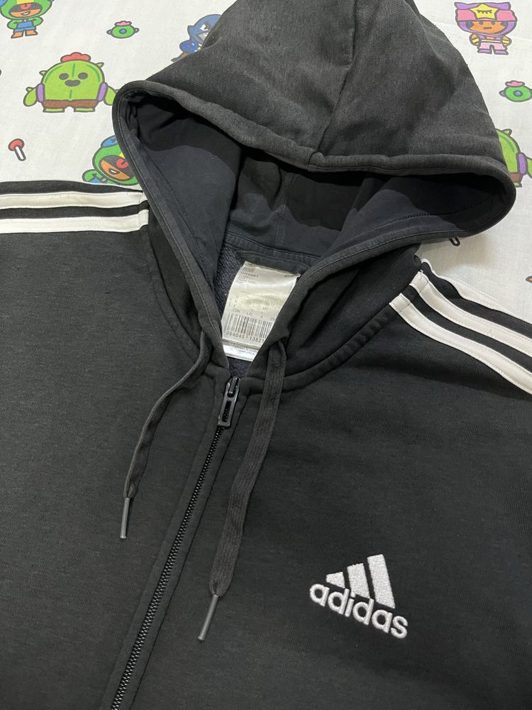 Зип худи Adidas Оригинал