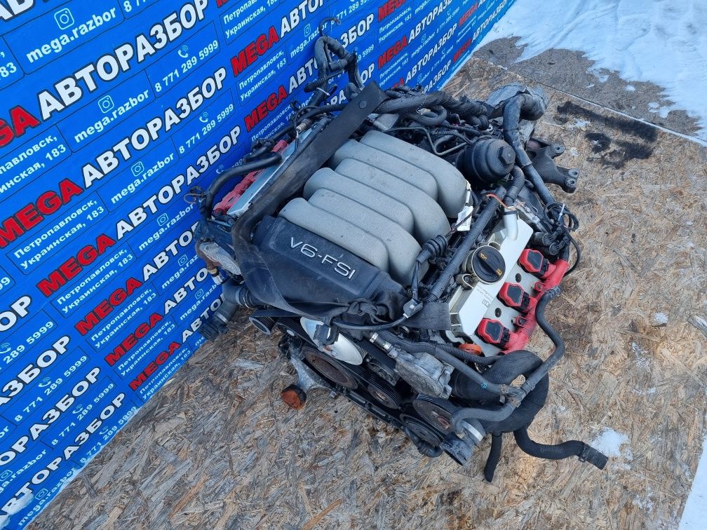 Двигатель BDX 2.8 на audi A6C6.