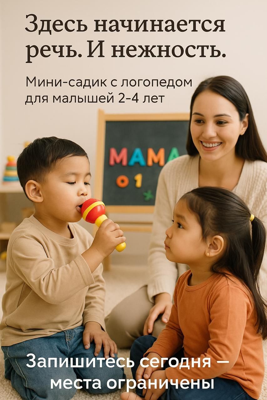 ЛОГО-МИНИ-САД для детей с 2-х лет