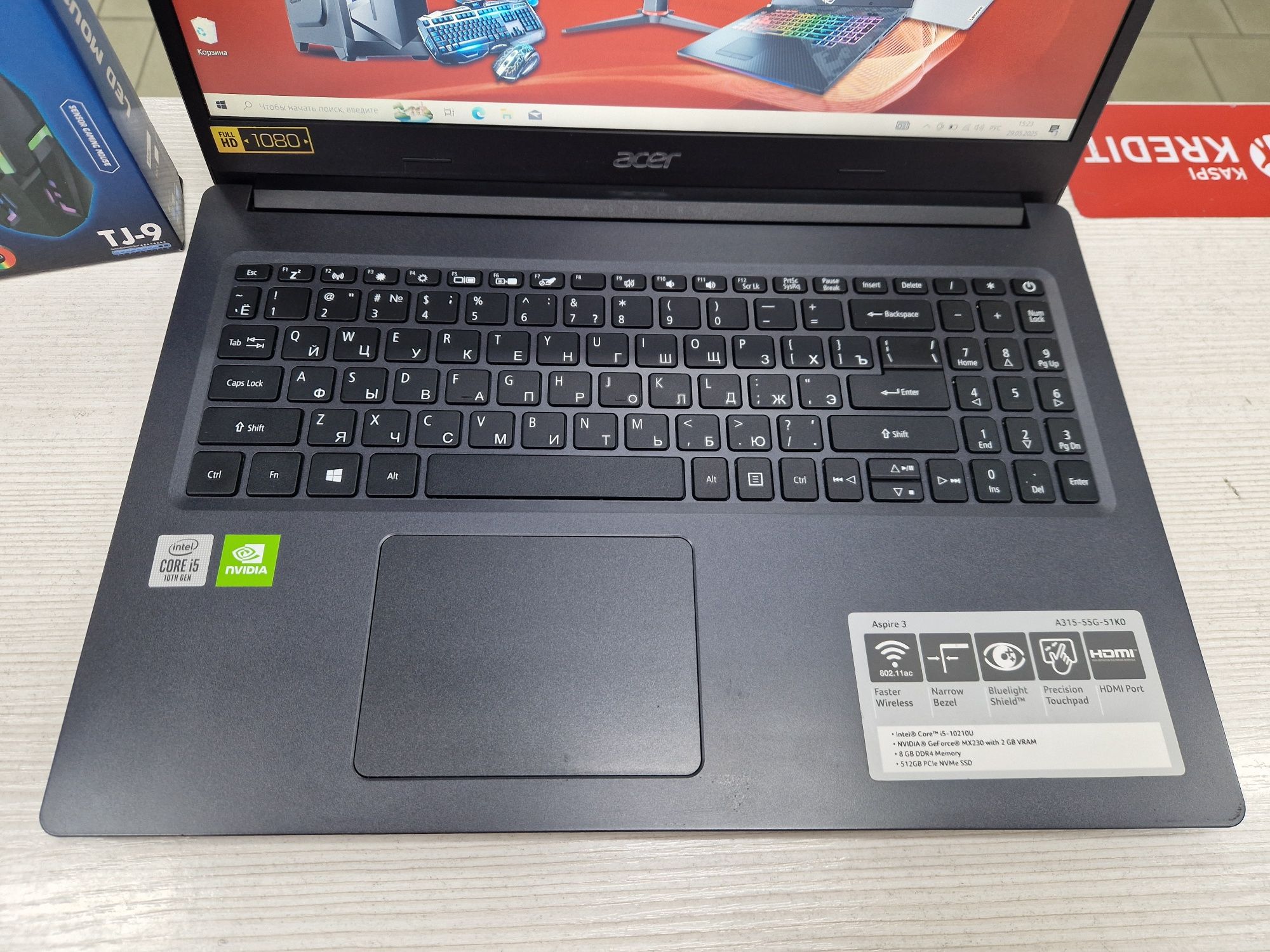 Идеал Acer (Core i5-10 Gen, GeForce MX230 2 gb)