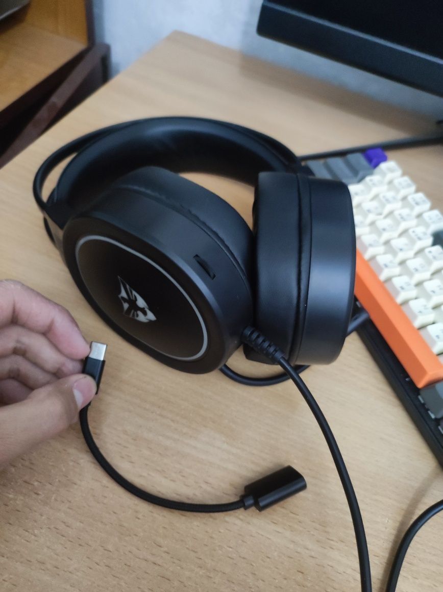 Игровой наушник для пк и смартфон