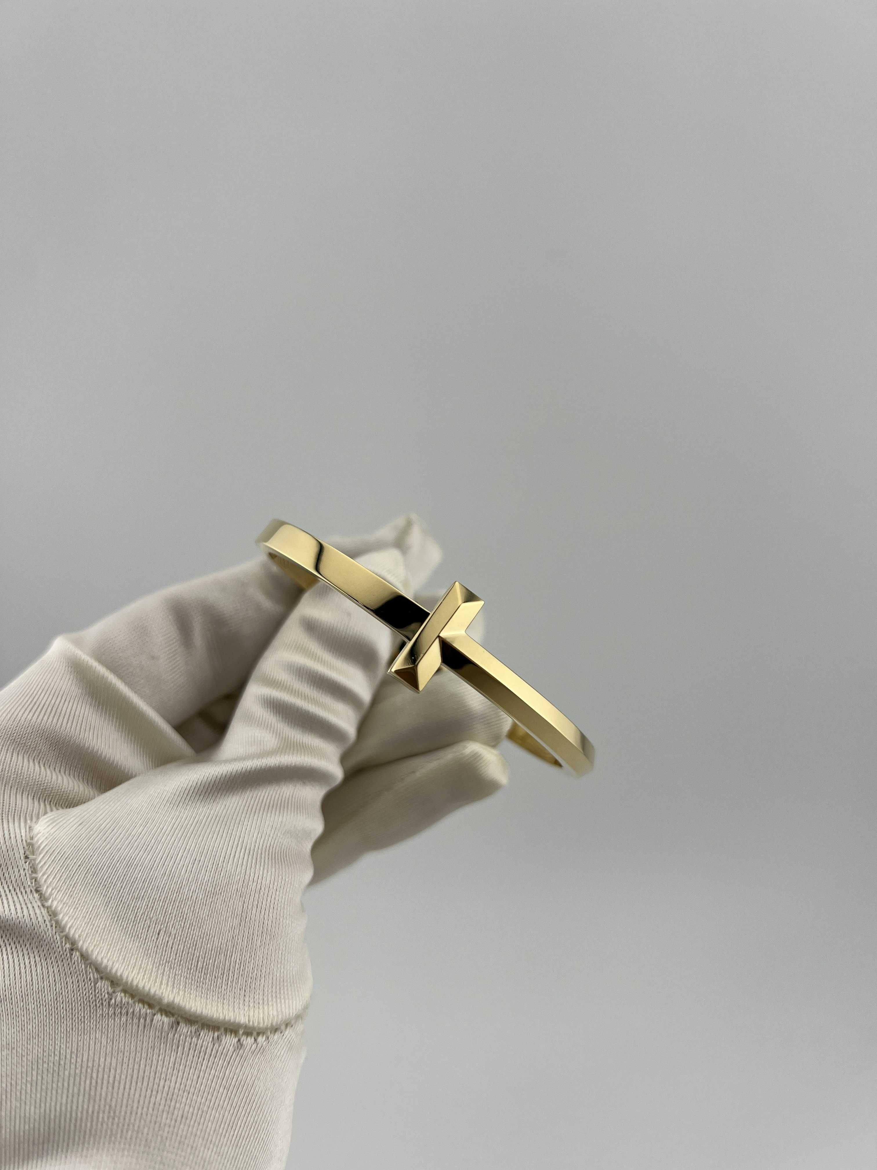 Браслет Tiffany & Co T1 Wide Hinged Bangle