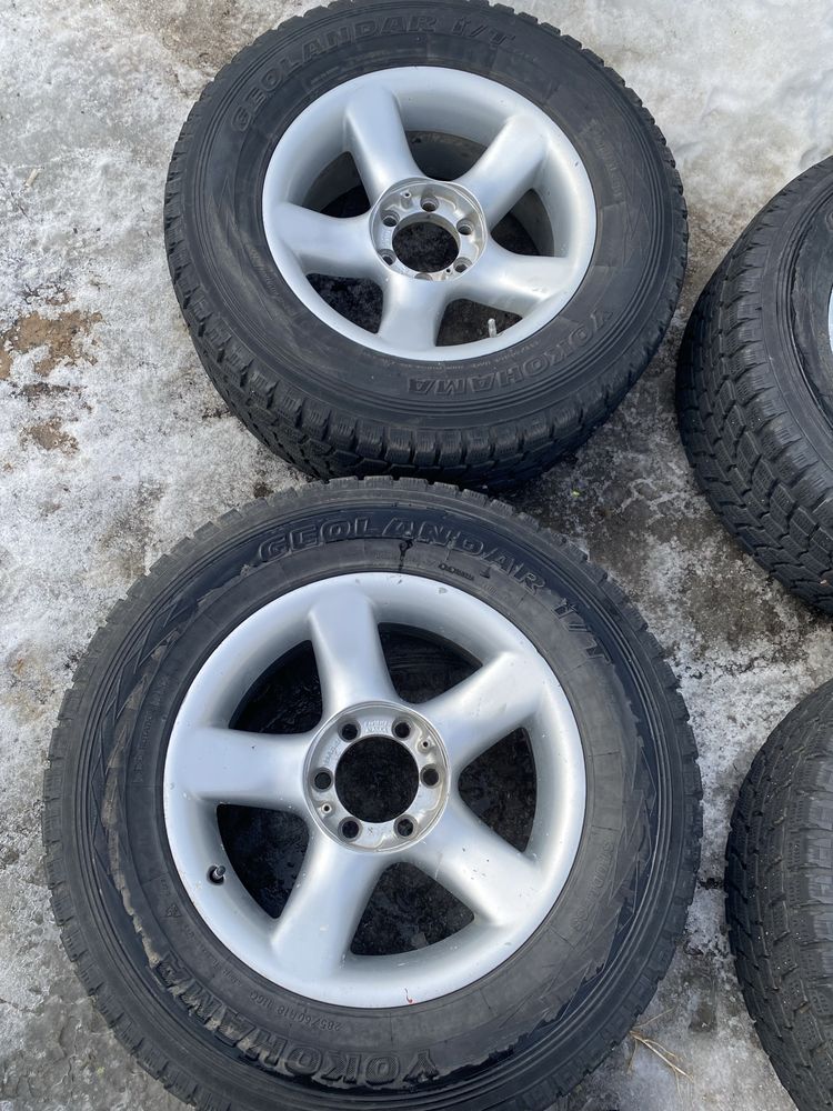 Комплект диски с шинами 285/60/18 285/60R18 Yokohama.