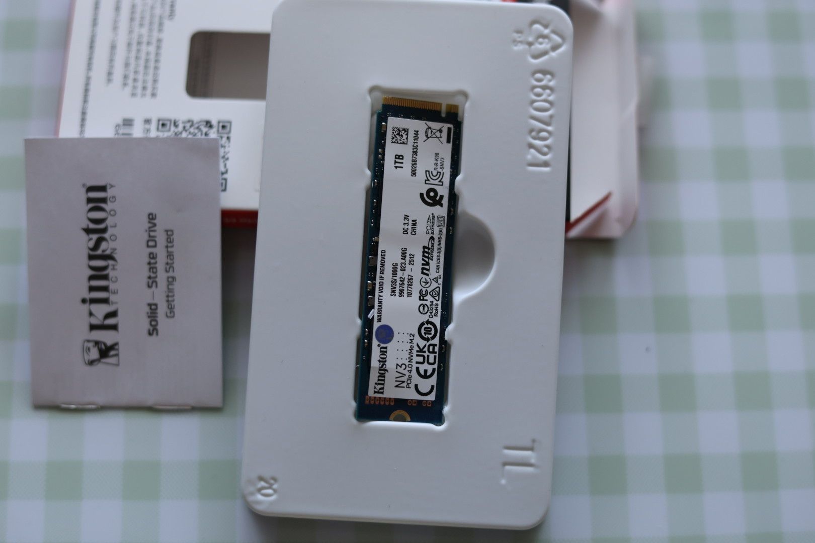 Жёсткий диск SSD M2 Kingston SNV3S/1000G 1000GB на гарантии