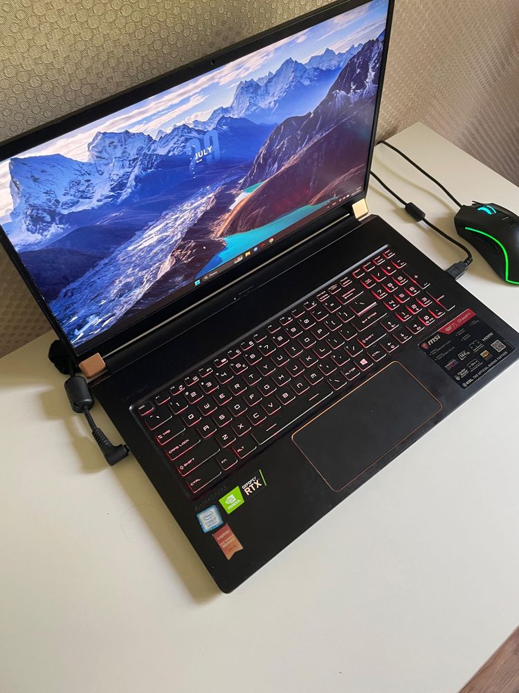 Msi gs75 ноутбук