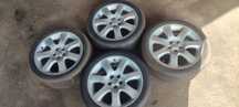 Продам диски 5/100 с резиной 215/45/17 комплект!