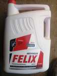 Антифриз Красный  Зелёный  FELIX 10  кг