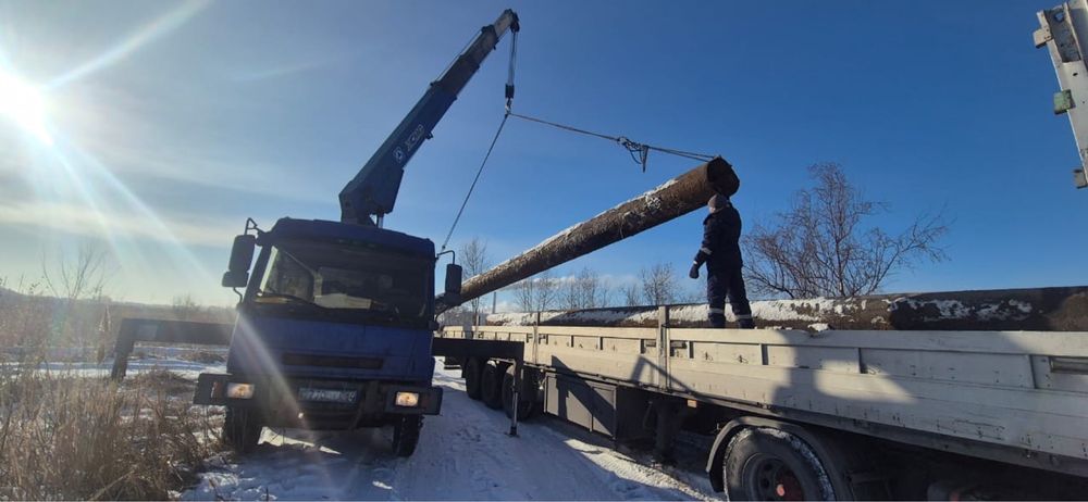Услуги манипульятора,круглосуточно.Грузоподьемность -15 тонн,кран-7
