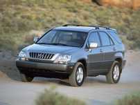 Стекла фар lexus RX300