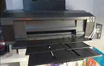 А3 А4 А5 10x15 цветной струйный принтер Epson L1300 заправлен печатает