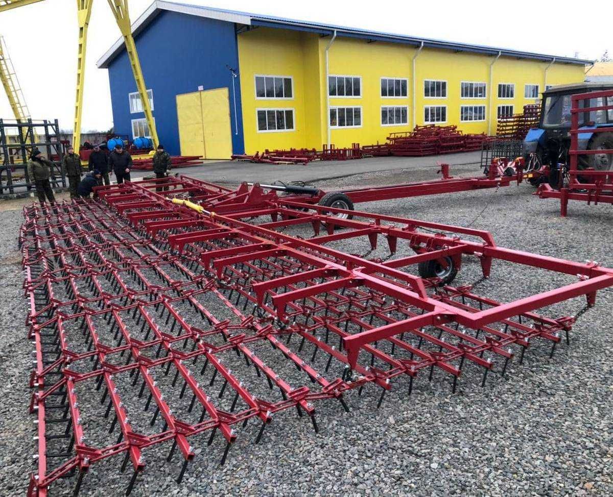 Борона зубовая шарнирная БЗШ-22