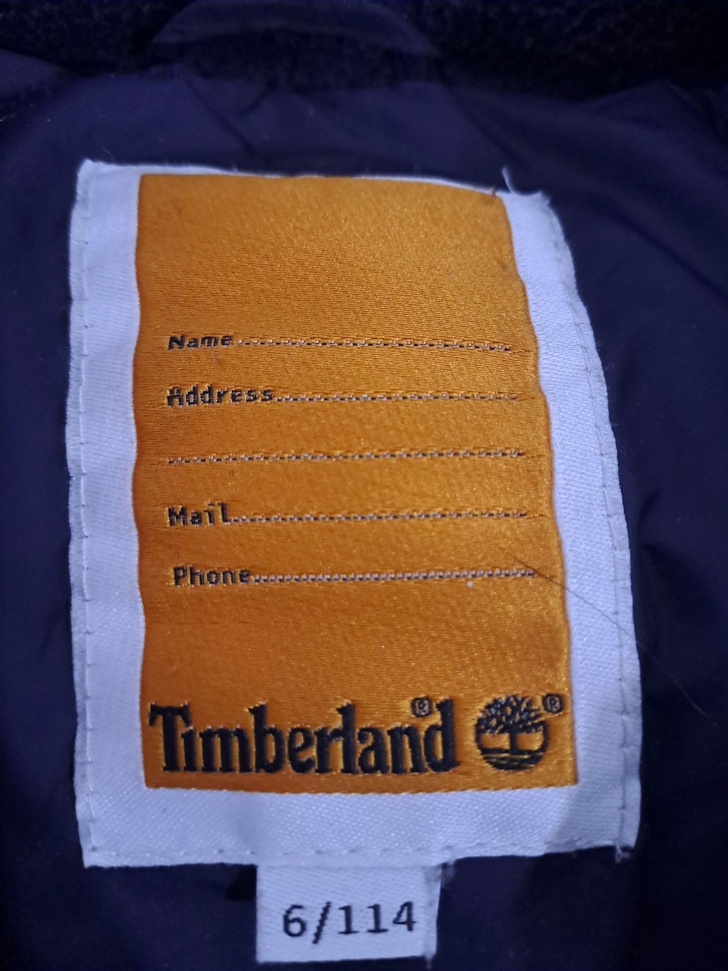 Зимняя куртка timberland 114см.