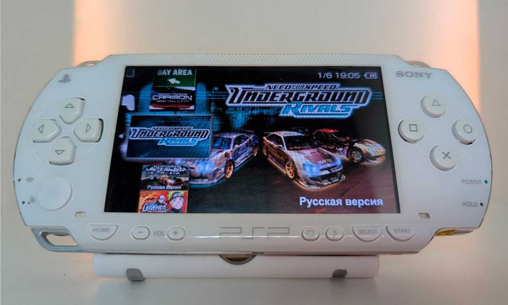 Sony PSP 1000 (IPS-mod, прошитая, с играми)