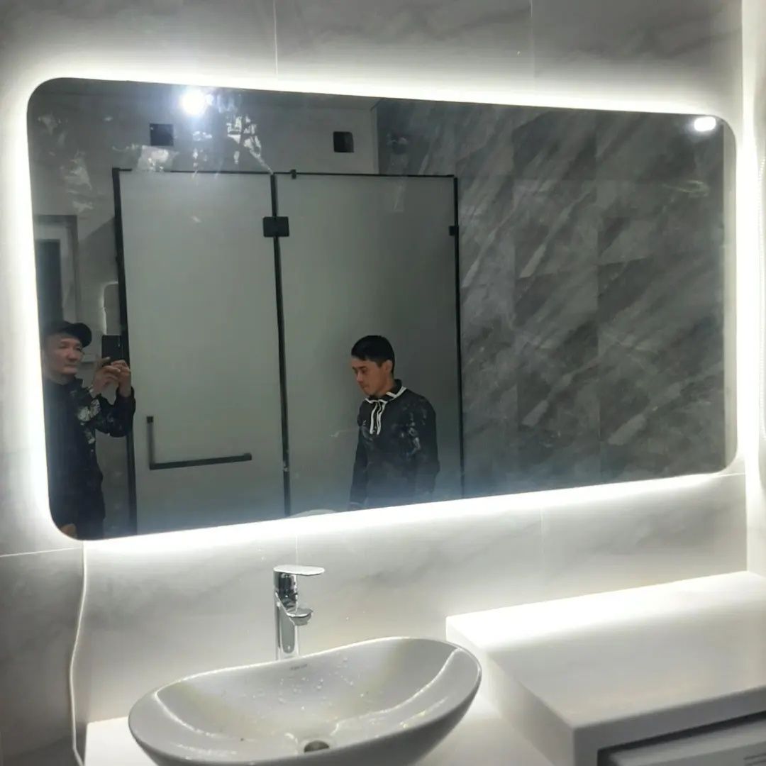 Зеркало с подсветкой LED!!! СОВРЕМЕННО И КРАСИВО!