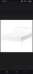 Каркас кровати - IKEA NESTTUN/LURÖY/LUROY, 200х160 см, белый, НЕСТТУН
