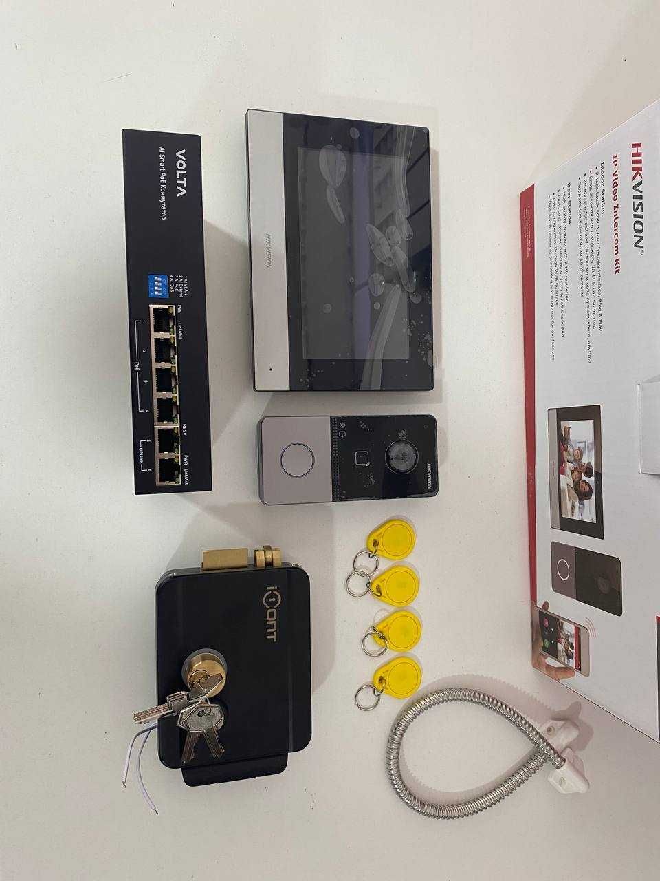 Hikvision IP домофон – тексерілген бренд, сенімді жүйе