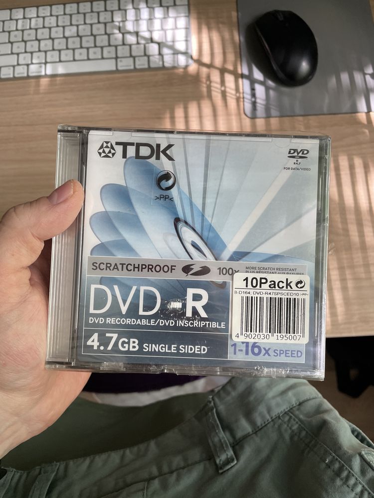 DVD-R упаковка 10шт