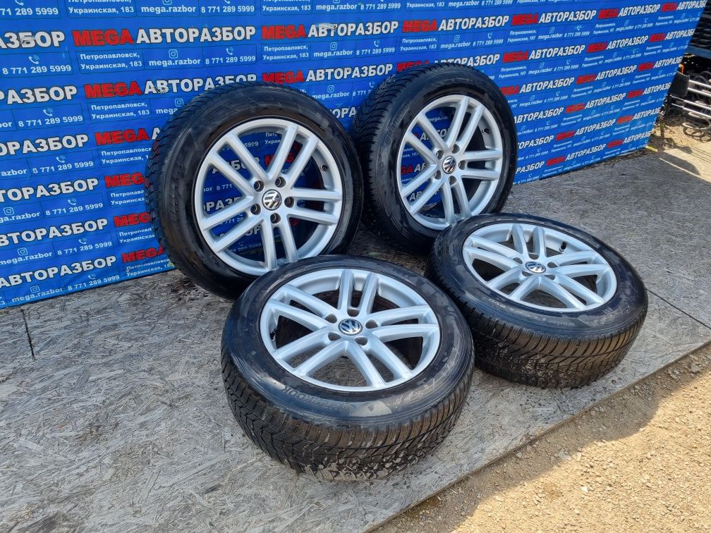 Диски R19 на VW Touareg.