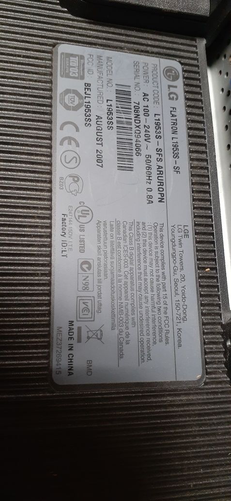 Монитор LG Flatron