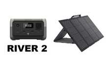 Комплект зарядная станция EcoFlow RIVER 2  + Солнечная панель